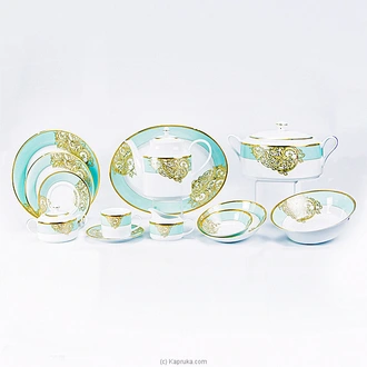 ESMERALDA GREEN 93 PCS DINNER SET - DEF2-DI093-0-00318-00 Buy Dankotuwa Online for specialGifts