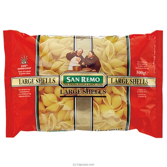 San Remo Pasta ( Large Shells ) 500g - Pasta And Noodles  Online for none