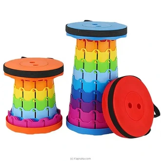 Retractable Folding Stool, Retractable Plastic Hand Chair, Lightweight Yet More Sturdy, Collapsable Portable Stool, Load Capacity 400lbs, for Camping, Buy Household Gift Items Online for specialGifts