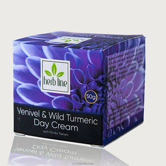 Herb Line Venivel And Wild Turmeric Day Cream With Pinda Thailam  Online for none
