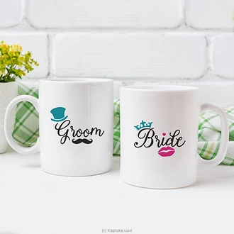 Groom Bride Couple Mug - 11 Oz  Online for none
