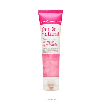Janet Fair and Natural Face Wash 100ml TN4255 Buy Janet Online for specialGifts