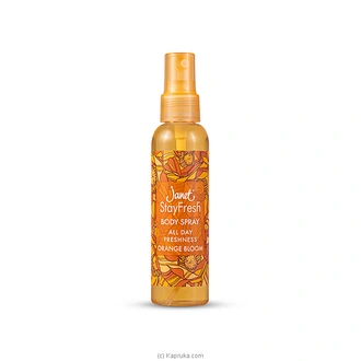 Janet Orange Bloom Body Spray 75ml 4595  Online for none