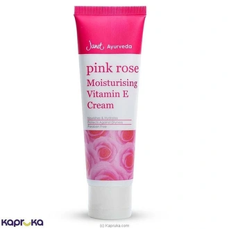 Janet Pink Rose Vitamin E Cream 50gr 4491  Online for none