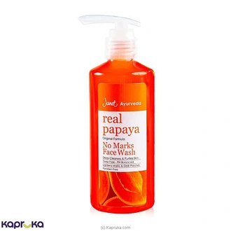 Janet Real Papaya Face Wash 250ml 4624 Buy Janet Online for specialGifts