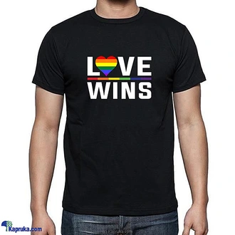 LOVE WINS PRIDE T-SHIRT-003 Buy Kapruka Fulfillment Printing Online for specialGifts