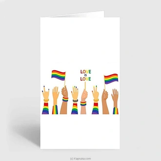 `love Flag` Greeting Card  Online for none