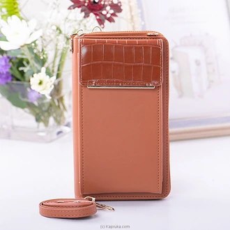 Ladies Travel Wallet - Zipper Clutch Bag With Coin Pocket - Women's Purse With Card Holders at Kapruka Online