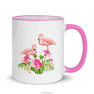 Flamingo Pink Mug - 11 Oz  Online for none