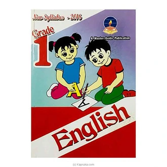 Master Guide Grade 01 English Workbook - English Medium  Online for none