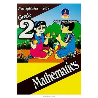 Master Guide Grade 02 Mathematics Workbook - English Medium  Online for none