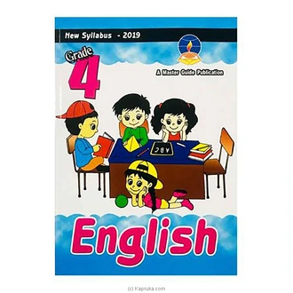 Master Guide Grade 04 English Workbook - English Medium  Online for none
