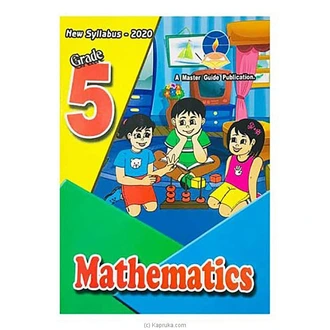 Master Guide Grade 05 Mathematics Workbook - English Medium  Online for none