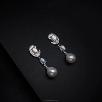 Tash Gem And Jewellery Pearl And Moonstones Dangling Earrings TS  Online for none