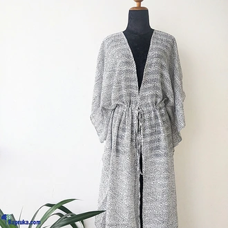 Animal Print White Cover Up - MT- 091 at Kapruka Online