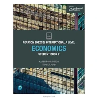 Edexcel international a/L economics student book 2 - 9781292239187 (bs) at Kapruka Online