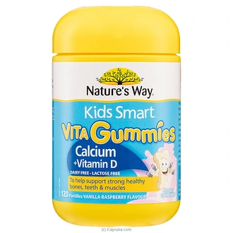 Nature`s Way Kids Smart Vita Gummies Calcium + Vitamin D 60`s Buy Pharmacy Items Online for specialGifts