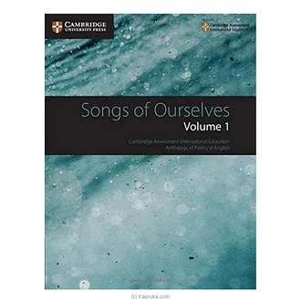 Songs Of Ourselves - Volume 1 - 9781108462266 (BS)  Online for none