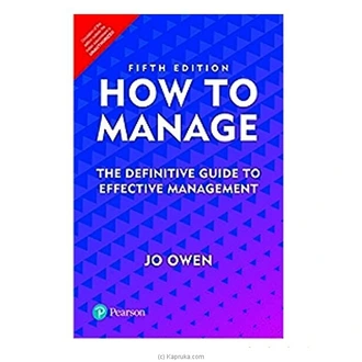 Jo Owen -  How to Manage (BS) Buy Books Online for specialGifts