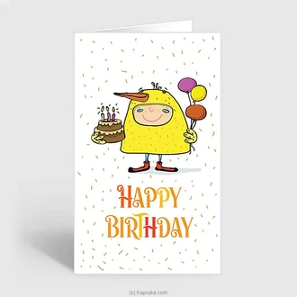 Happy Bday Greeting Card  Online for none