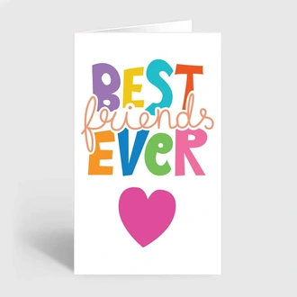 Best Friends Ever Greeting Card  Online for none
