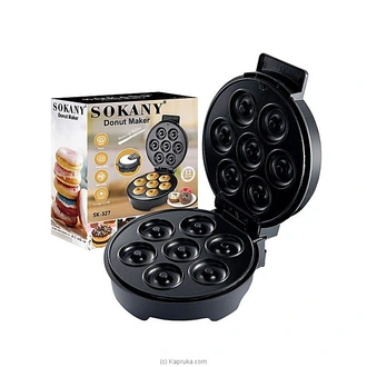 Sokany Mini Donut Maker- 7 Mini Doughnuts 1200W-SK-327  Online for none