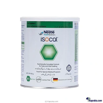 ISOCAL MILK POWDER 425G Nutritionally Complete Formula For Tube and Oral Feeding Buy Nastle Online for specialGifts