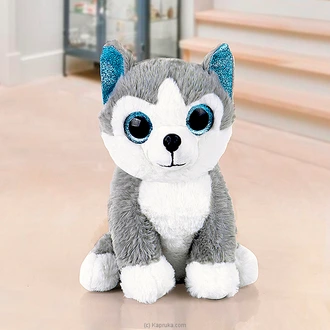 Luna The Husky - 9 Inches Grey Cute Dog  Online for none