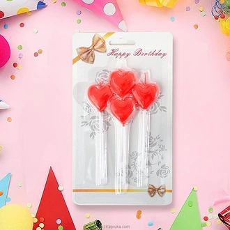 Candlelit Hearts - Annivesary, Cake Toppers  Online for none