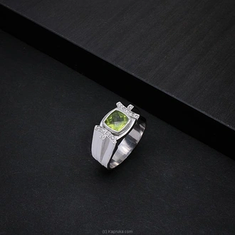 TASH GEM AND JEWELLERY MENS DESIGNER PERIDOT RING TS-KA23 - Tash  Online for none