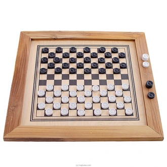 Scan teak checker (dam) board Buy sports Online for specialGifts