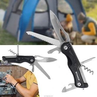 6 In 1 Multifunctional Knife Swiss Army Knife Camping Knife Multi-tool Knife For Travelers Buy Household Gift Items Online for specialGifts