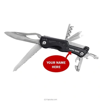 10 In 1  Multifunctional Knife With LED Torch Camping Knife Multi - Tool Knife For Travelers Buy Household Gift Items Online for specialGifts