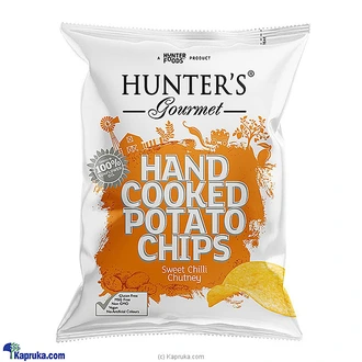 HUNTERS GOURMET HAND COOKED POTATO CHIPS SWEET CHILLI CHUTNEY FLAVOUR 40g Buy childrens day Online for specialGifts