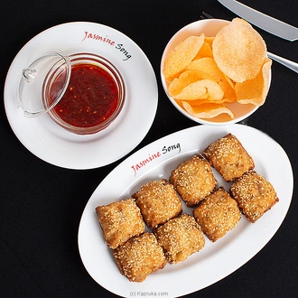 Sesame Prawn Toast 09 Pcs - Dishes  Online for none