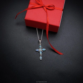 TASH GEM AND JEWELLERY Marquee Opal Cross Pendant TS-KA35 - Tash  Online for none