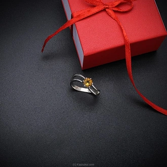 TASH GEM AND JEWELLERY Round Citrine Promise Ring TS-KA36 - Tash  Online for none