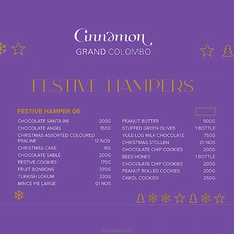Cinnamon Grand Festive Hamper 06 Buy Cinnamon Grand Online for specialGifts