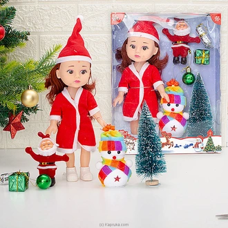 Sweet Santa Girl Christmas Doll Gift Set Buy Best Sellers Online for specialGifts