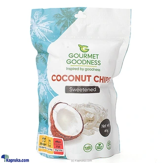 Gourmet Goodness Sweetened Coconut Chips 40g - Snacks And Sweets  Online for none