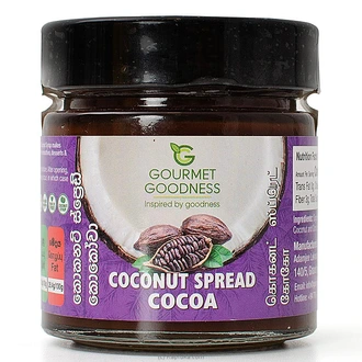 Gourmet goodness coconut spread cocoa 250g - bakery/Spreads/Cer  Online for none