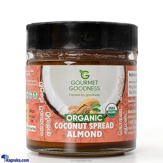 Gourmet goodness organic coconut spread almond 250g - bakery/Sp  Online for none