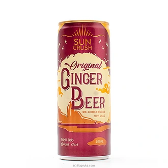 Sun crush original ginger drink -250ml - juice / drinks  Online for none