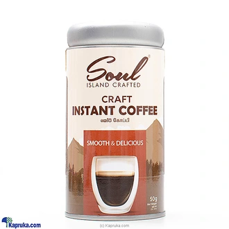 Soul Coffee Craft Instant Coffee - 50g Buy Online Grocery Online for specialGifts