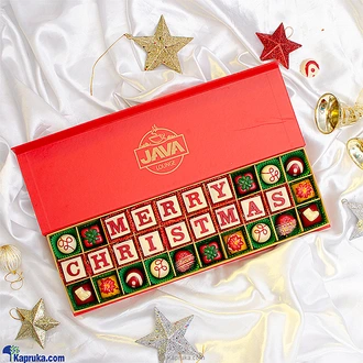 Java Merry Christmas Chocolate Box - 30 Pieces  Online for none