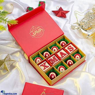 Java Christmas Santa Chocolate Box - 12 Pieces  Online for none