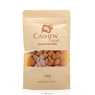 Cashew Talks Almond 100g - Snacks And Sweets  Online for none