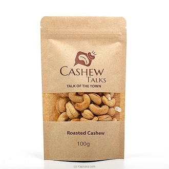 Cashew Talks Roasted Cashew 100g - Snacks And Sweets  Online for none