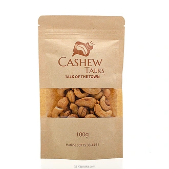 Cashew Talks Salted Cashew 100g - Snacks And Sweets  Online for none
