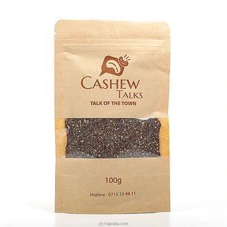 Cashew Talks Chia Seeds 100g - Snacks And Sweets  Online for none